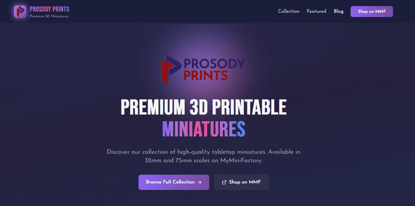 Welcome to the New Prosody Prints! 🎉